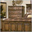 ADD TO YOUR SET: Coaster Edgewood Chest in Brown Oak Finish