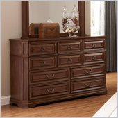 Coaster Edgewood  10 Drawer Dresser in Cherry Finish