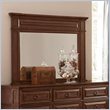 ADD TO YOUR SET: Coaster Edgewood Mirror in Cherry Finish