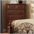ADD TO YOUR SET: Coaster Edgewood Chest in Cherry Finish