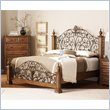 ADD TO YOUR SET: Coaster Edgewood Bed in Brown Oak Finish