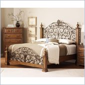 Coaster Edgewood Bed in Brown Oak Finish