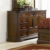 Coaster Foxhill Dresser in Deep Brown Finish