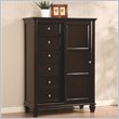 ADD TO YOUR SET: Coaster Sandy Beach 8 Drawer Chest in Cappuccino Finish