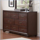 Coaster Simone 8 Drawer Dresser in Cappuccino Finish