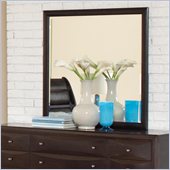 Coaster Webster Mirror in Brown Maple Finish