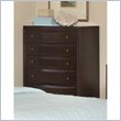 ADD TO YOUR SET: Coaster Webster 6 Drawer Chest in Brown Maple Finish