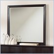 ADD TO YOUR SET: Coaster Lloyd Square Mirror in Dark Cappuccino Finish