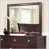 Coaster Albright Mirror in Cherry Finish
