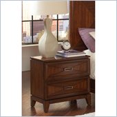 Coaster Katharine 2 Drawer Nightstand in Oak Finish