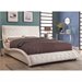 Coaster Tully Upholstered Queen Bed in White Vinyl