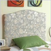 Coaster Leon Twin Upholstered Headboard with Floral Pattern