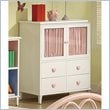 ADD TO YOUR SET: Coaster Juliette 4 Drawer Chest with Doors in White Finish