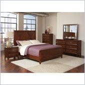 Coaster Katharine 4 Piece Bedroom Set in Oak Finish