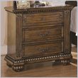 ADD TO YOUR SET: Coaster Bartole Three Drawer Nightstand
