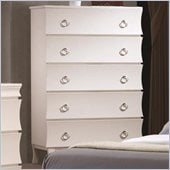 Coaster Holland Five Drawer Chest in White
