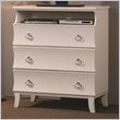 ADD TO YOUR SET: Coaster Holland Three Drawer Media Chest in White