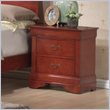 ADD TO YOUR SET: Coaster Louis Philippe Nightstand in Cherry