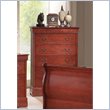 ADD TO YOUR SET: Coaster Louis Philippe Chest in Cherry