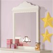 ADD TO YOUR SET: Coaster Pepper Mirror in White