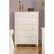 ADD TO YOUR SET: Coaster Pepper Chest in White