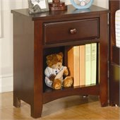 Coaster Parker Night Stand in Cappucino