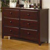 Coaster Parker Dresser in Cappucino