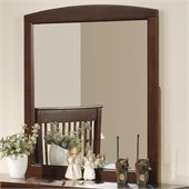 Coaster Parker Mirror in Cappucino