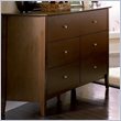 ADD TO YOUR SET: Coaster Tamara 6 Drawer Dresser in Dark Walnut  Finish 