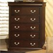 ADD TO YOUR SET: Coaster Louis Philippe 5 Drawer Chest in Cappuccino