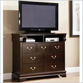 Coaster Louis Philippe Media Chest in Cappuccino