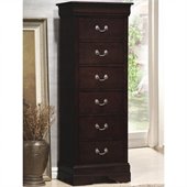 Coaster Louis Philippe 6 Drawer Lingerie Chest in Cappuccino