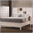 ADD TO YOUR SET: Coaster Holland Bookcase Bed in White