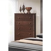 Coaster Remington 5 Drawer Chest in Chery Finish