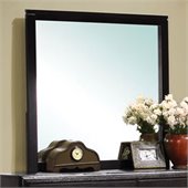Coaster Nacey Mirror in Brown Black Stain
