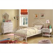 Coaster Bella 3 Piece Bedroom In White