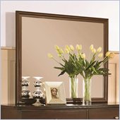 Coaster Addley Rectangular Dresser Mirror in Dark Cherry