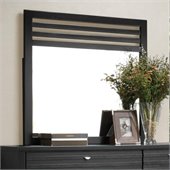 Coaster Richmond Slat Landscape Mirror in Black