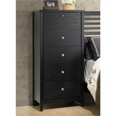 Coaster Richmond Five Drawer Chest in Black