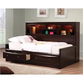 Coaster Phoenix Daybed in Cappuccino Finish