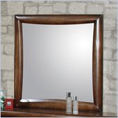 Coaster Hillary and Scottsdale Mirror in Warm Brown Finish