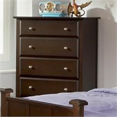 Coaster Jasper 5 Drawer Chest in Cappuccino Finish
