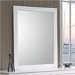 ADD TO YOUR SET: Coaster Selena Mirror in White Finish