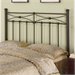 Coaster Full and Queen Spindle Headboard in Rustic