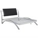 Coaster LeClair Metal Platform Bed in Black and Silver-Full