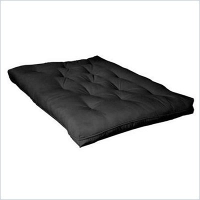 Coaster Deluxe Innerspring Futon Mattress in Black