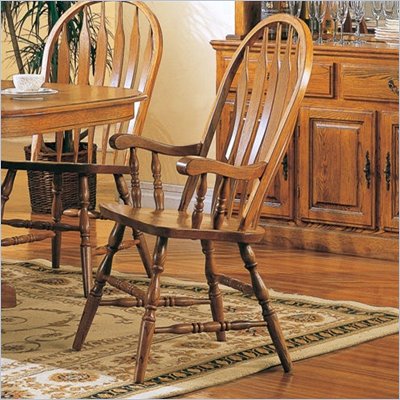 Coaster  Mackinaw Windsor Dining Arm Chair
