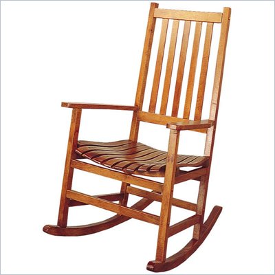 Coaster Casual Traditional Wood Rocker