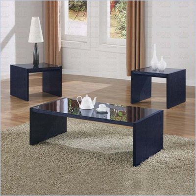 Coaster Italy Collection 3 Piece Coffee Table Set