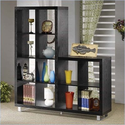 Coaster  Wall Unit Bookcase in Black 
